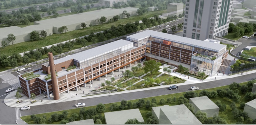 구 사옥 리노베이션 조감도. /유한양행 제공