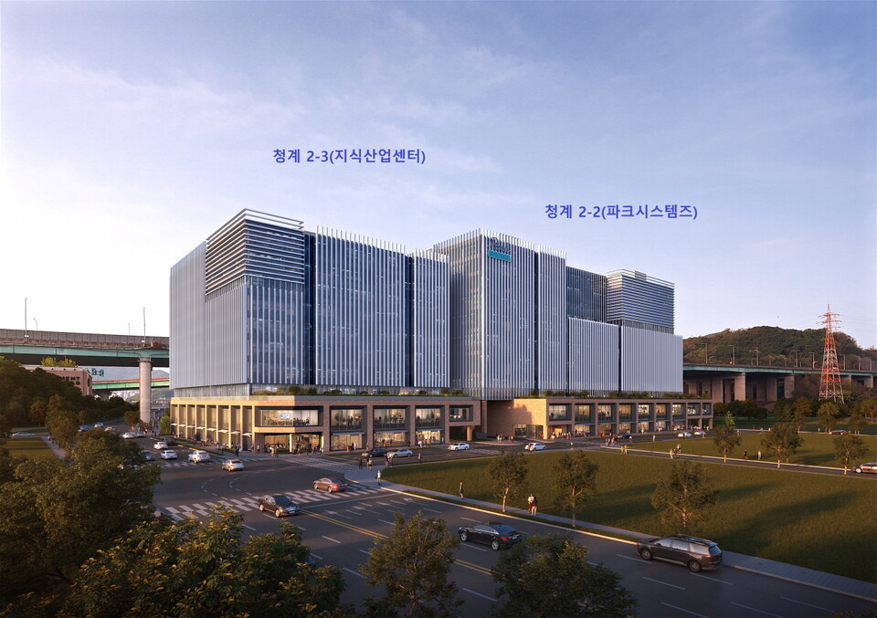 청계2지구 기업유치 조감도./ 의왕시 제공