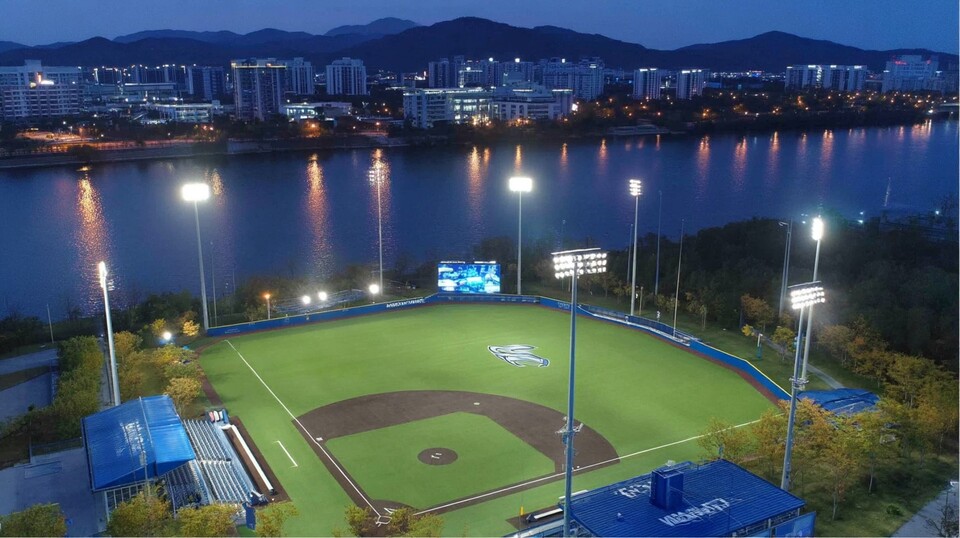 열린문화광장, 강변야구장 조감도. 사진=구미시 제공