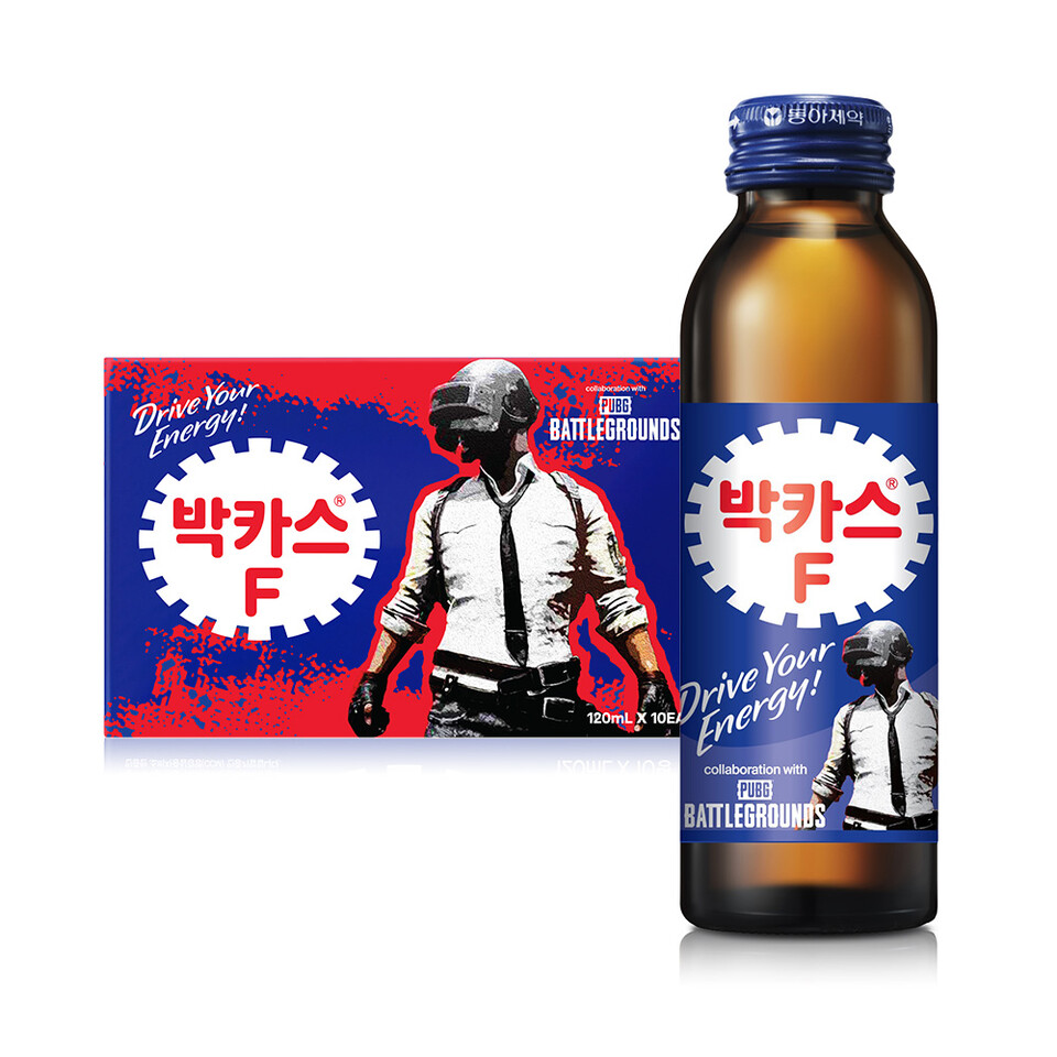 동아제약 ‘박카스F’ 배틀그라운드 스페셜 에디션./동아제약 제공