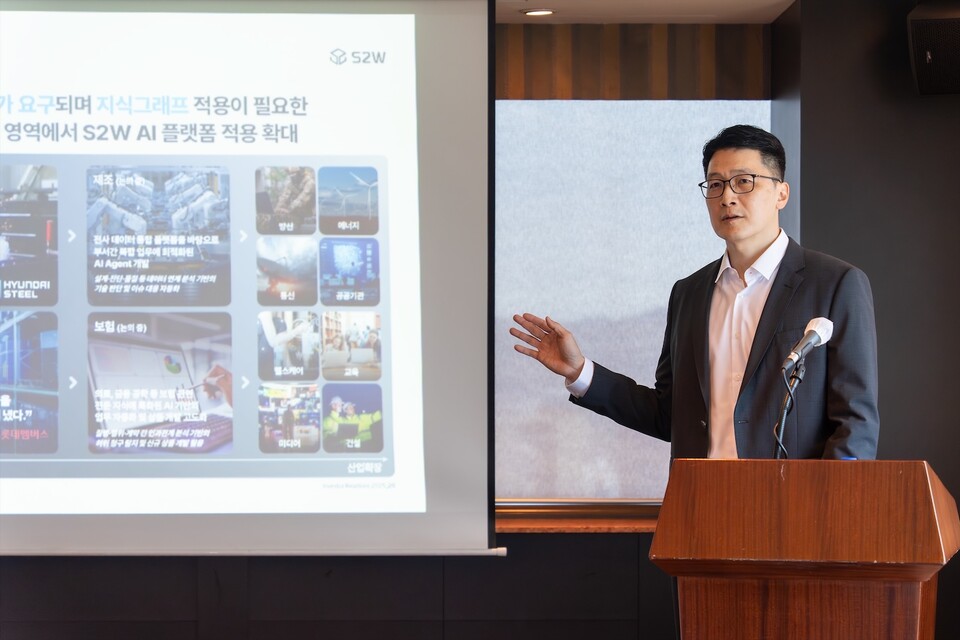 서상덕 S2W 대표이사./S2W