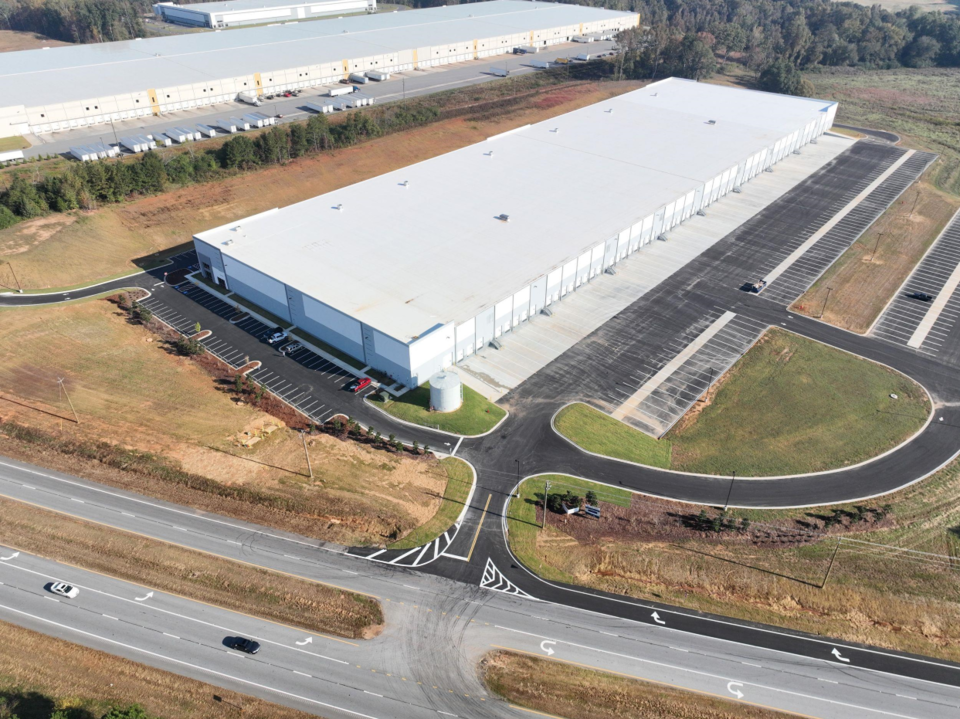 한국해양진흥공사가 조성한 '글로벌 물류·공급망 투자펀드'의 첫 프로젝트인 미국 조지아주 애틀랜타 물류센터 전경./한국해양진흥공사