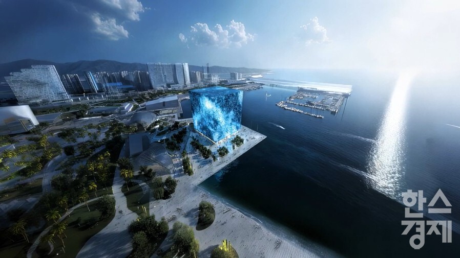 ▲최우수 수상작 'Ocean Bay, 항만에서 미래로' (사진=인천시)