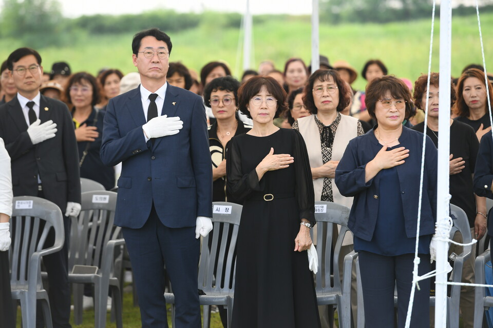 기림의날 기념식은 정명근 화성특례시장을 비롯해 김숙자 화성시 평화의소녀상건립추진위원회장, 배정수 화성시의장, 국회의원, 도·시의원, 시민 등 150여 명이 참석할 예정이다./ 화성특례시 제공