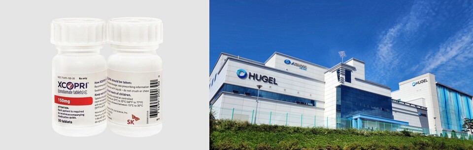 SK바이오팜 엑스코프리, 휴젤./각 사 제공