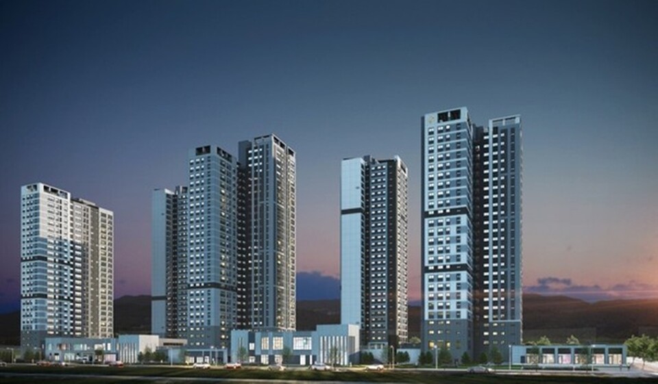 왕숙푸르지오더퍼스트 야경 투시도. 사진/대우건설