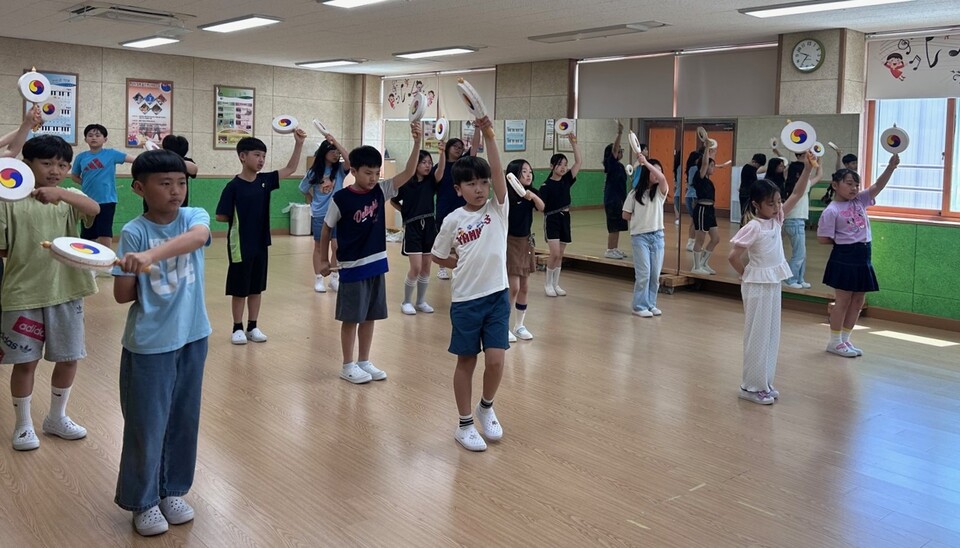 나주시가 예술 더하기 수업을 진행하고 있다. /사진=나주시