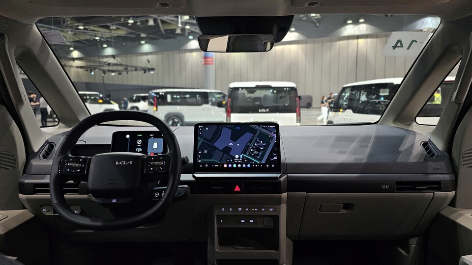 PV5의 실내 모습. / 곽호준 기자