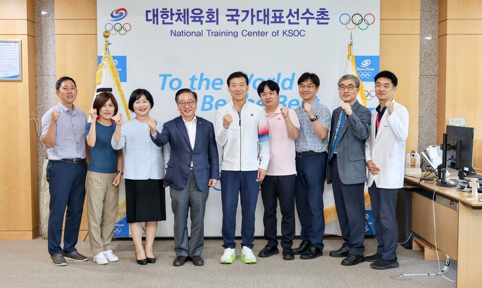 중앙대병원이 2026 밀라노·코르티나담페초 동계올림픽에 참가하는 국가대표 선수와 지도자를 위한 의료 서비스 지원에 나섰다./중앙대병원 제공