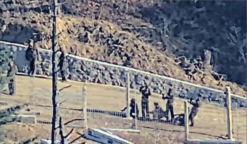 합동참모본부가 공개한 북한군 동향./합참 제공, 연합뉴스 자료사진