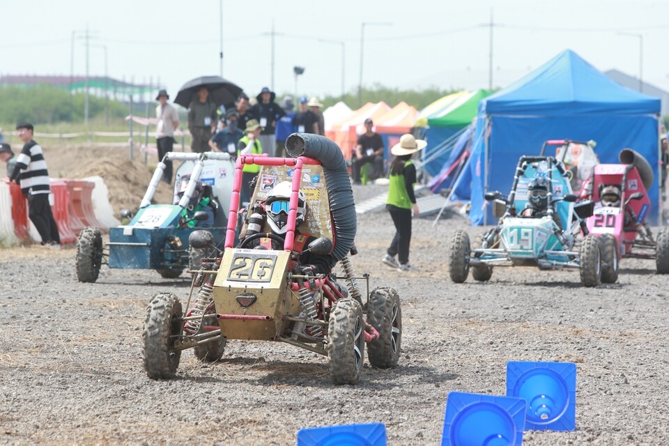 지난해 열린 대학생 자작자동차대회./군산시