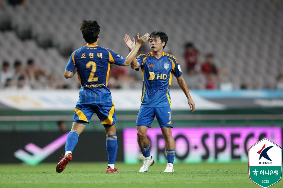 프로축구 K리그1(1부) 울산 HD가 하나은행 K리그1 27라운드 FC서울 원정 경기에서 1-3으로 완패했다. /한국프로축구연맹 제공