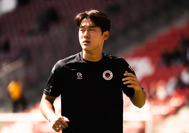  | 네덜란드 프로축구 엑셀시오르 로테르담에서 활약 중인 윤도영. /엑셀시오르 로테르담 인스타그램