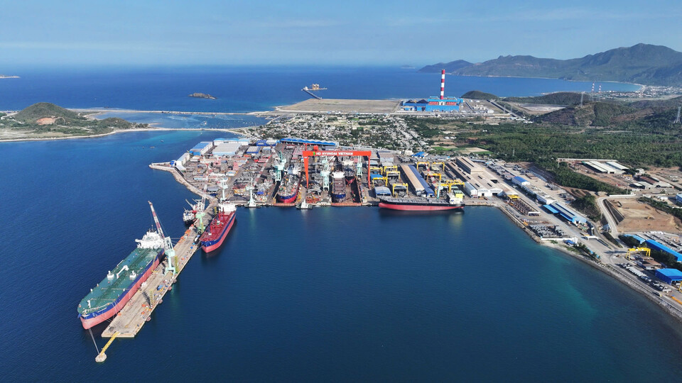 HD현대베트남조선 야드 전경./HD현대