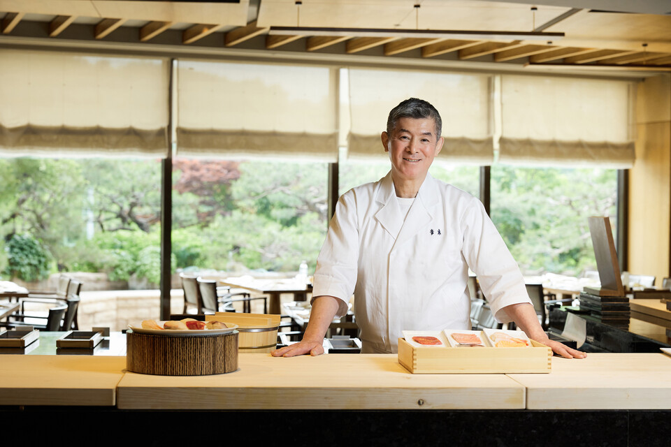 더 파크뷰 '스시 아오키 셰프 초청 프로모션'. /호텔신라 제공