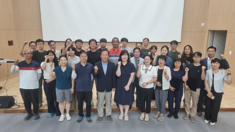 임대형 스마트팜 창업농 교육 심화과정 수료식.사진=봉화군 제공