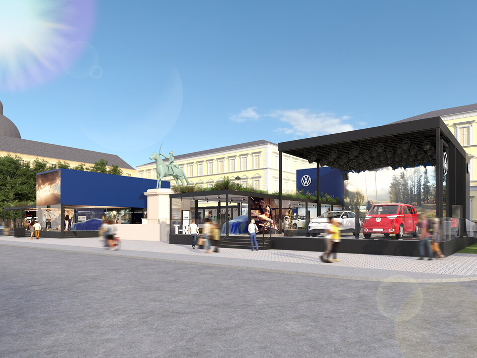 폭스바겐이 'IAA 모빌리티 2025'에서 개방형 체험 전시 공간 ‘오픈 스페이스’를 운영한다./폭스바겐코리아