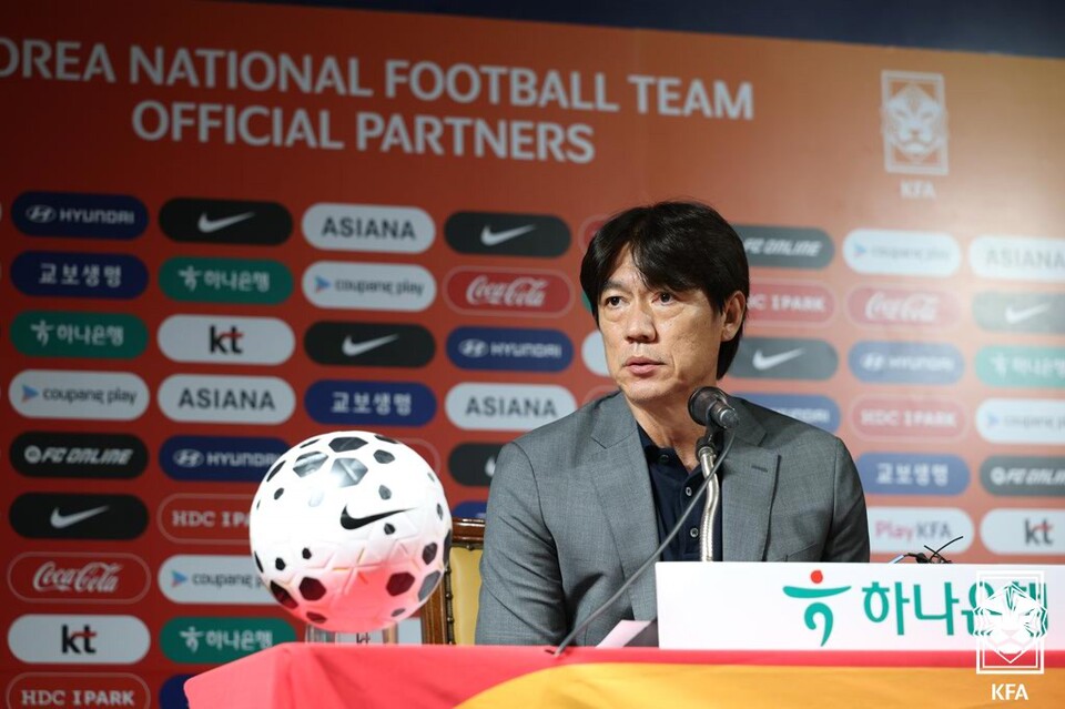 홍명보 한국 축구 대표팀 감독. /KFA 제공