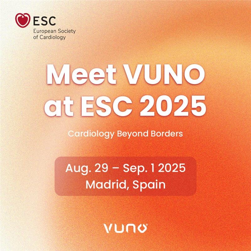 뷰노 'ESC Congress 2025' 참가. /뷰노 제공