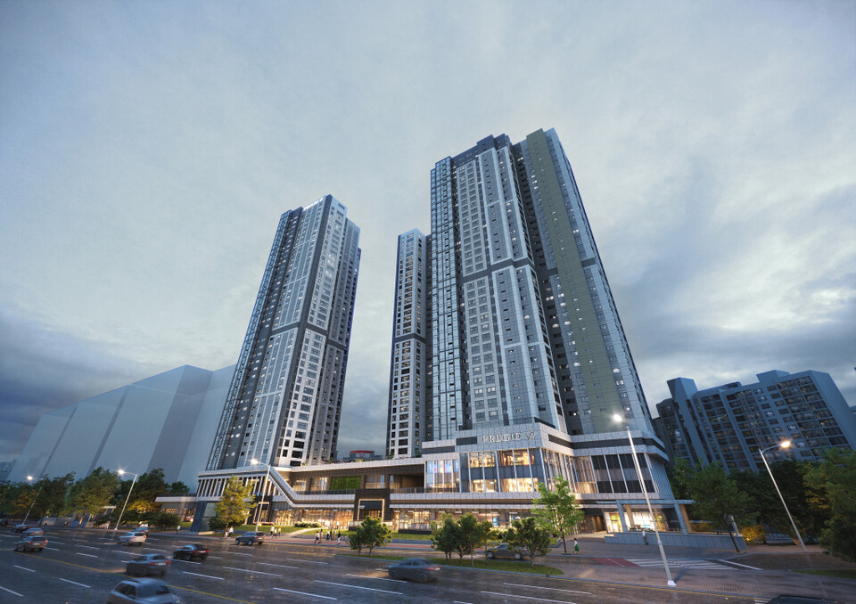 망포역 푸르지오 르마크 투시도./대우건설