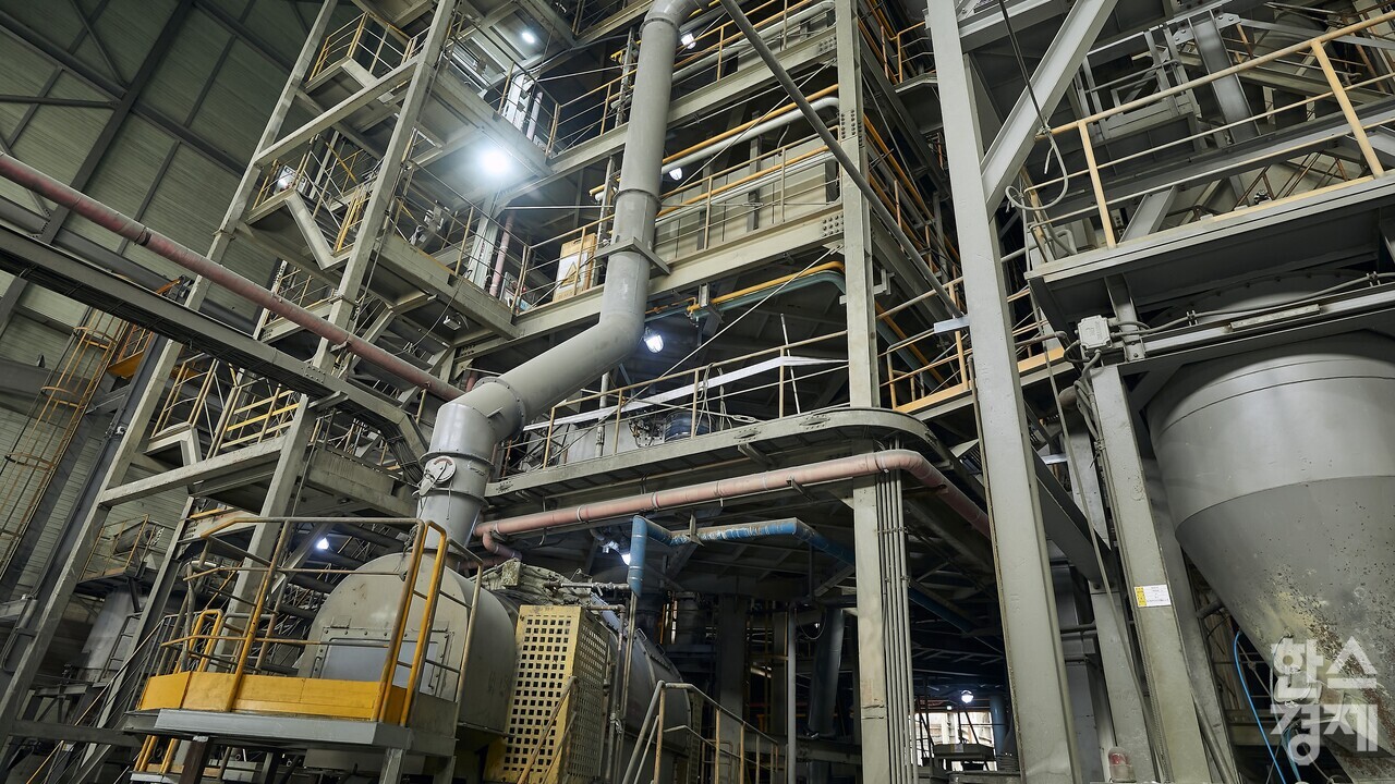 ▲세아M&S 여수공장 배소로 외부 (사진=하태민 기자)