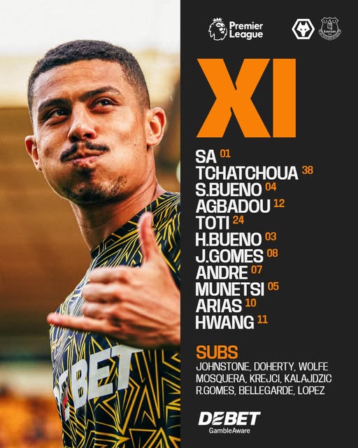 울버햄프턴 황희찬이 에버턴전 선발 출전 명단에 포함됐다. /울버햄프턴 페이스북