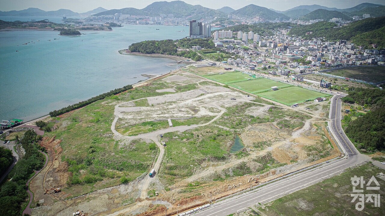 ▲​​​​​2026여수세계섬박람회 주행사장인 여수 돌산 진모지구 (사진=조직위)