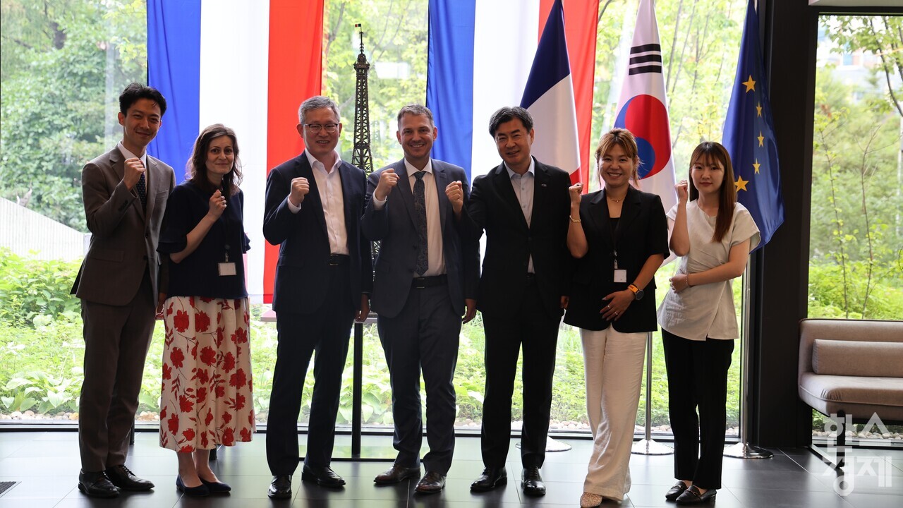 ▲프랑스대사관 해외국가 유치활동 (사진=조직위)