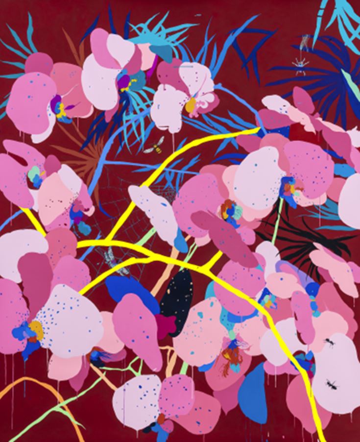 지희킴 작가의 대표작 ‘정원시리즈’ 주요 작품 사진./금호건설