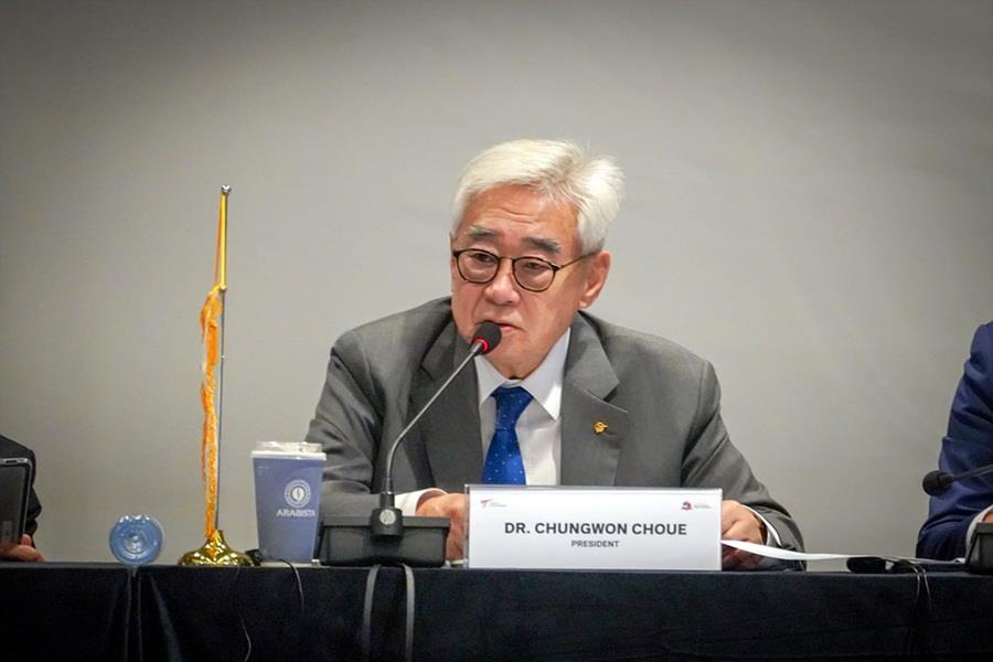 조정원 총재. /세계태권도연맹 제공