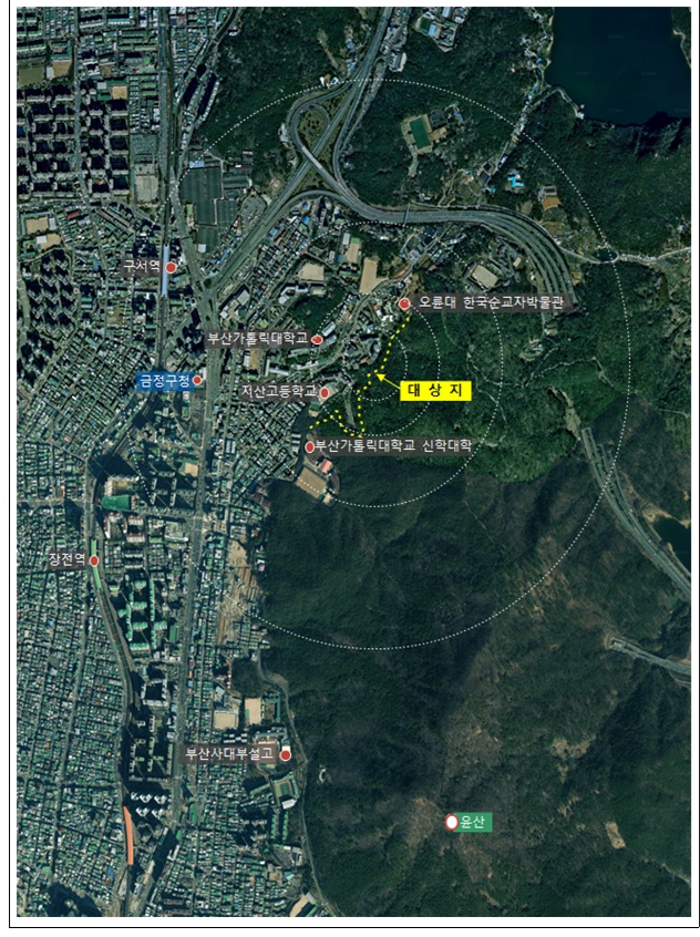 도시침수 예방사업 위치도. 사진=영덕군 제공