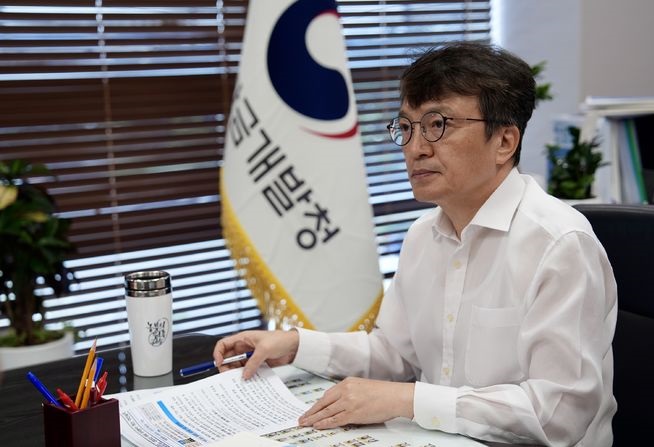 김의겸 새만금개발청장./새만금청