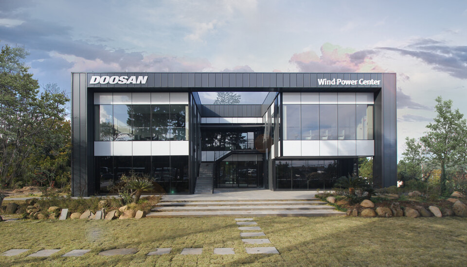 3일 개소한 두산윈드파워센터 전경./두산에너빌리티