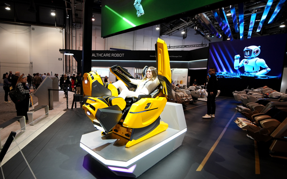 CES 2025에서 공개된 AI헬스케어로봇 '733'./바디프랜드