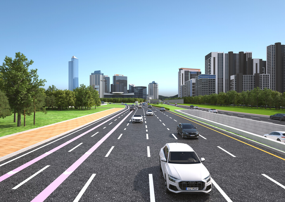 과천시(시장 신계용)가 꾸준히 건의해 온 교통 인프라 개선안이 결실을 맺었다. 시는 과천~우면산간 도시고속화도로 지하화 사업 실시설계에 ‘대공원 고가차도 지하화’와 ‘보행육교 설치’ 등 주요 제안 사항이 반영됐다고 3일 밝혔다./ 과천시 제공