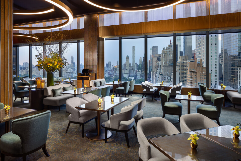 만다린 오리엔탈 뉴욕 MO LOUNGE./한화