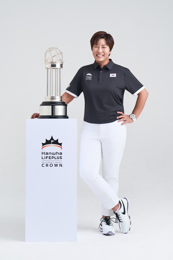 박세리가 2025 Hanwha LIFEPLUS 인터내셔널 크라운 앰버서더로 활동한다. /LPGA 제공