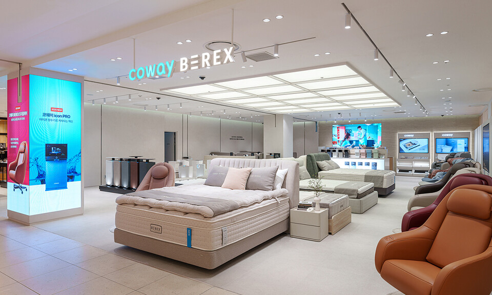 '코웨이 갤러리' 롯데백화점 구리점./코웨이