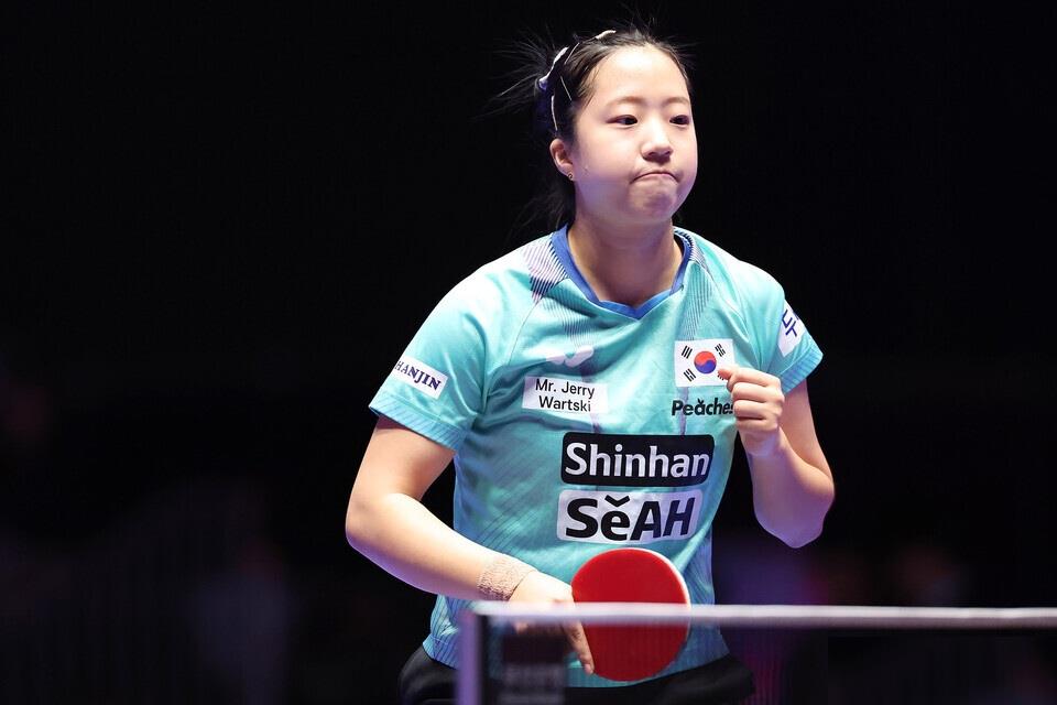 신유빈. /대한탁구협회 제공