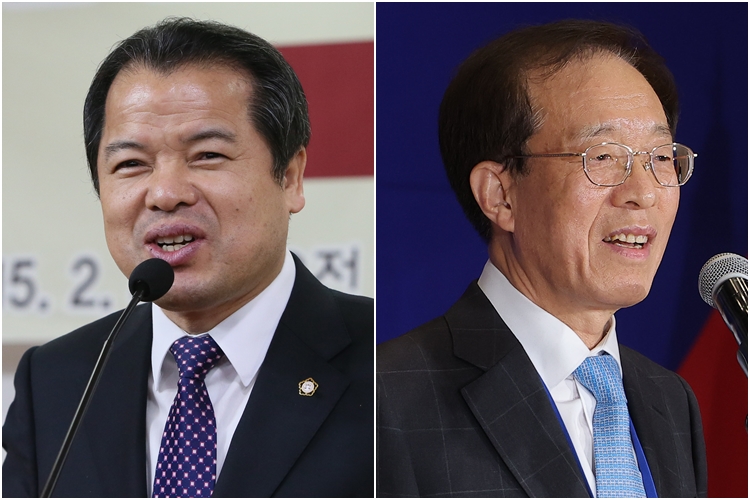 중앙선거관리위원 후보자 위철환 변호사(왼쪽)와 대통령직속 국민통합위원회 위원장 이석연 전 법제처장. 사진=연합뉴스