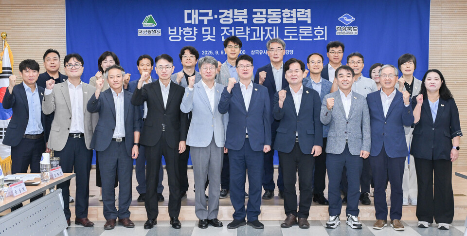 대구경북 공동협력 방향 및 전략과제 토론회. 사진=대구시 제공
