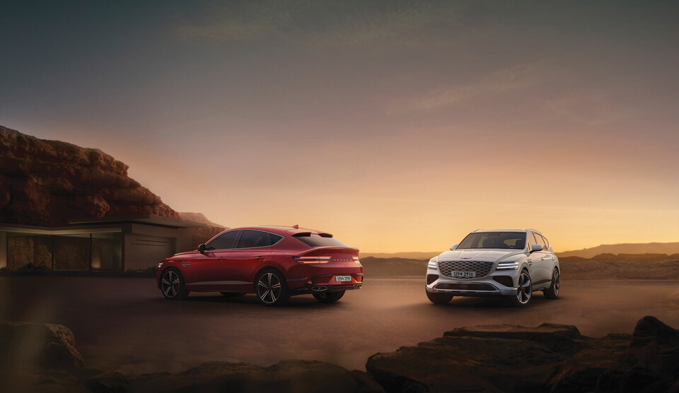 ‘2026 GV80’·‘2026 GV80 쿠페’의 모습./ 제네시스