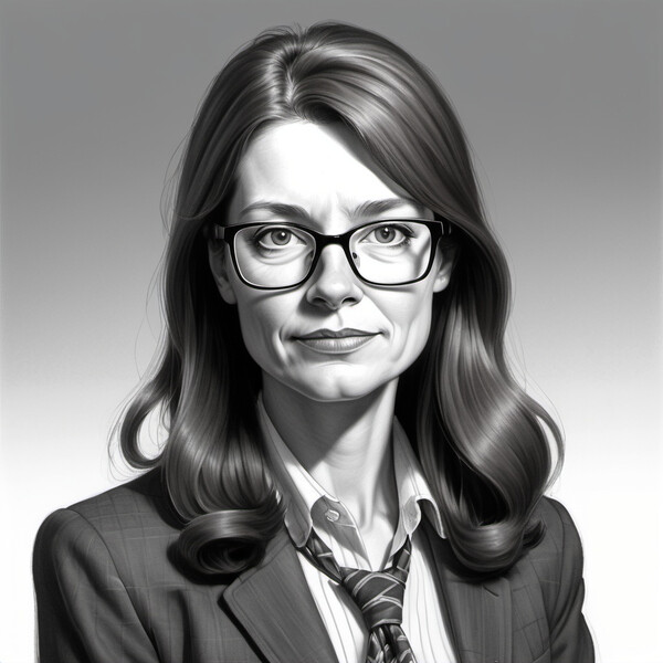 AI로 생성한 돈나무 언니 캐시 우드 아크 인베스트먼트 CEO.