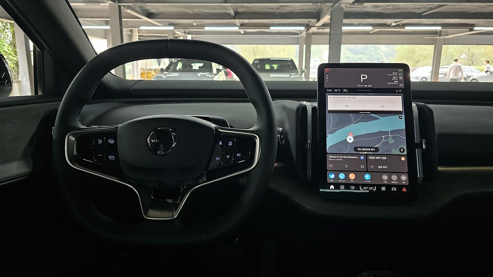 볼보 'EX30 크로스컨트리(CC)'의 실내./ 곽호준 기자