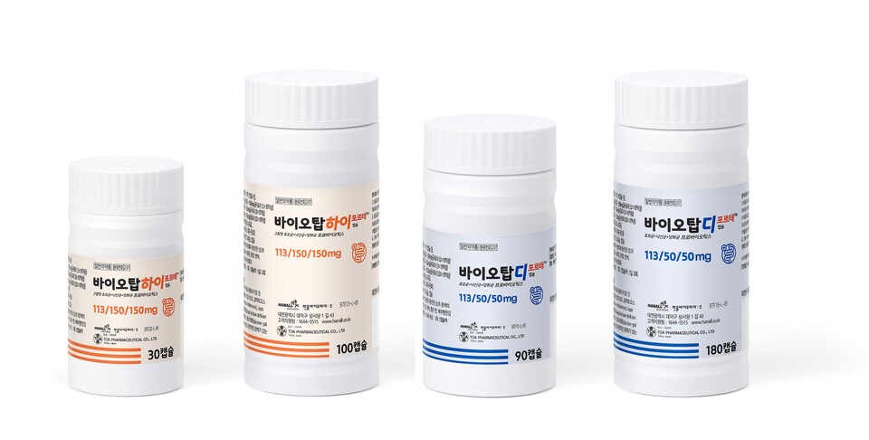 한올바이오파마 바이오탑 포르테 시리즈./한올바이오파마 제공