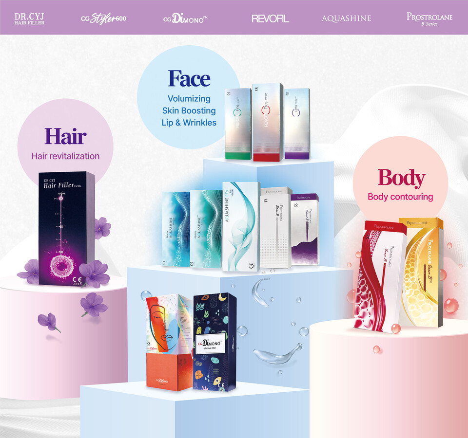 케어젠 필러 제품군./케어젠 제공