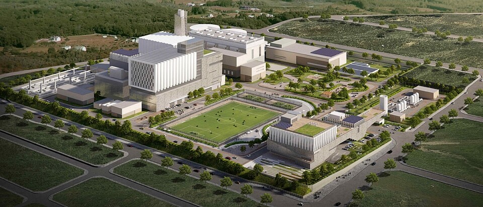 함안복합발전소 조감도./한국중부발전