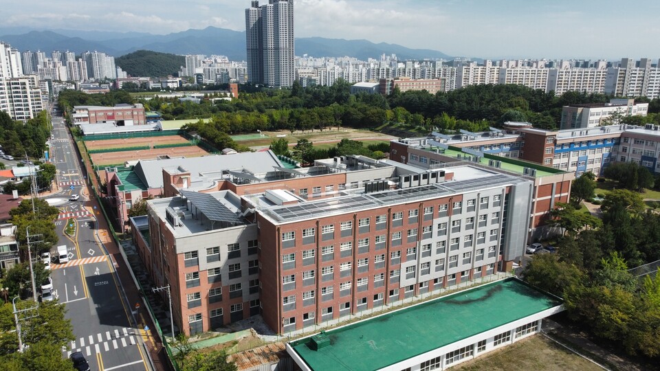 대구농업마이스터고 기숙사 중축 완료(외부전경). 사진=대구교육청 제공