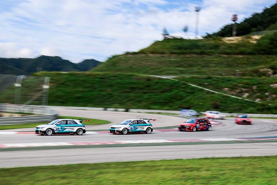 eN1클래스 경기 모습./현대N페스티벌