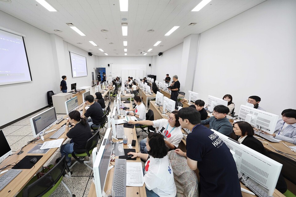 ‘RPA 해커톤 경진대회. /건강보험심사평가원 제공